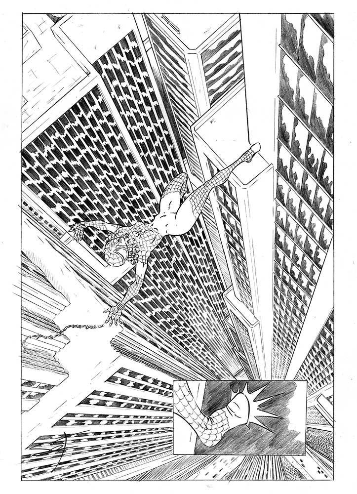 planche bande-dessinée comics