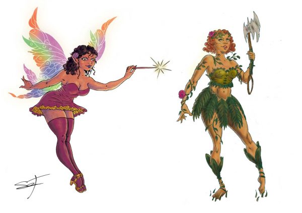 personnages fantasy